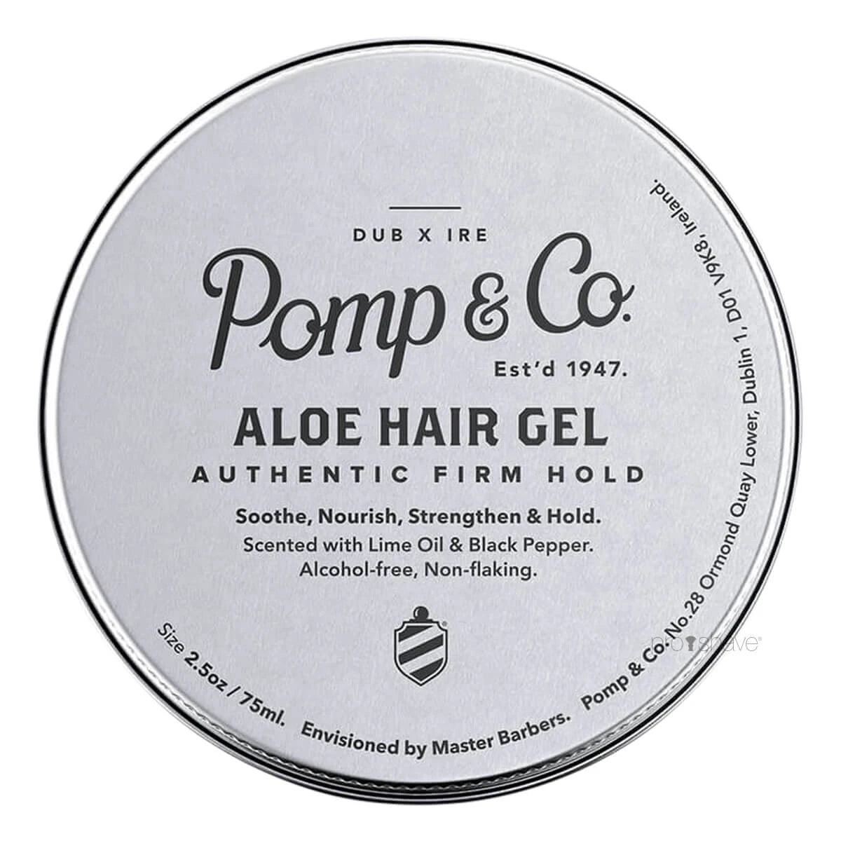 Pomp   Co  Aloe Hair Gel  75 Ml