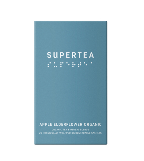 Supertea  Apple Elderflower øko Tebreve  20stk