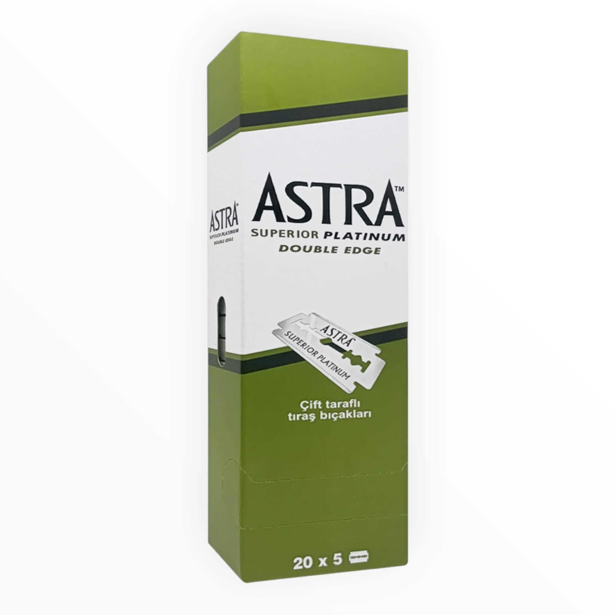 Astra Superior Platinum De Barberblade 1 Stang 20x5 Stk 100 Stk