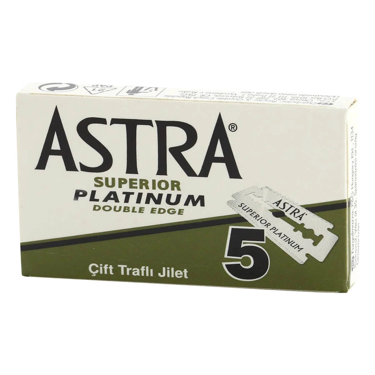 Astra Superior Platinum De Barberblade  2x5 Stk   10 Stk