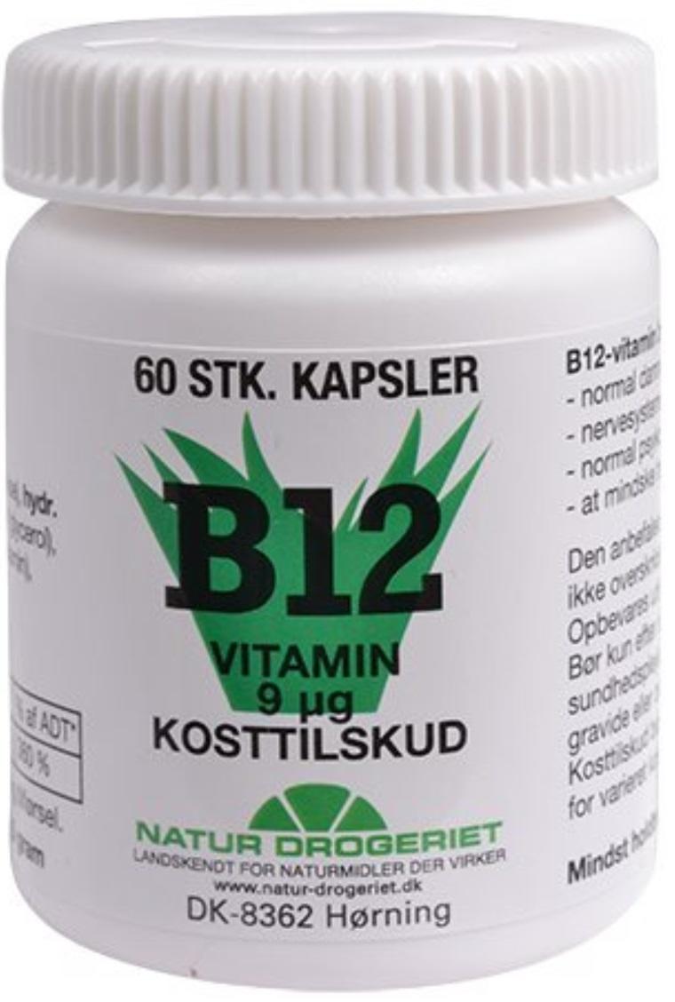 B12 Vitamin 9 Ug  60kap