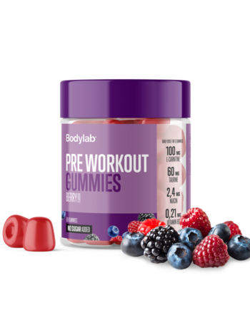 Bodylab Pre Workout Gummies Berry  60 Stk