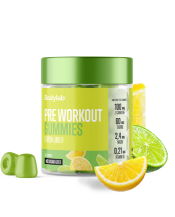Bodylab Pre Workout Gummies Lemon Lime  60 Stk