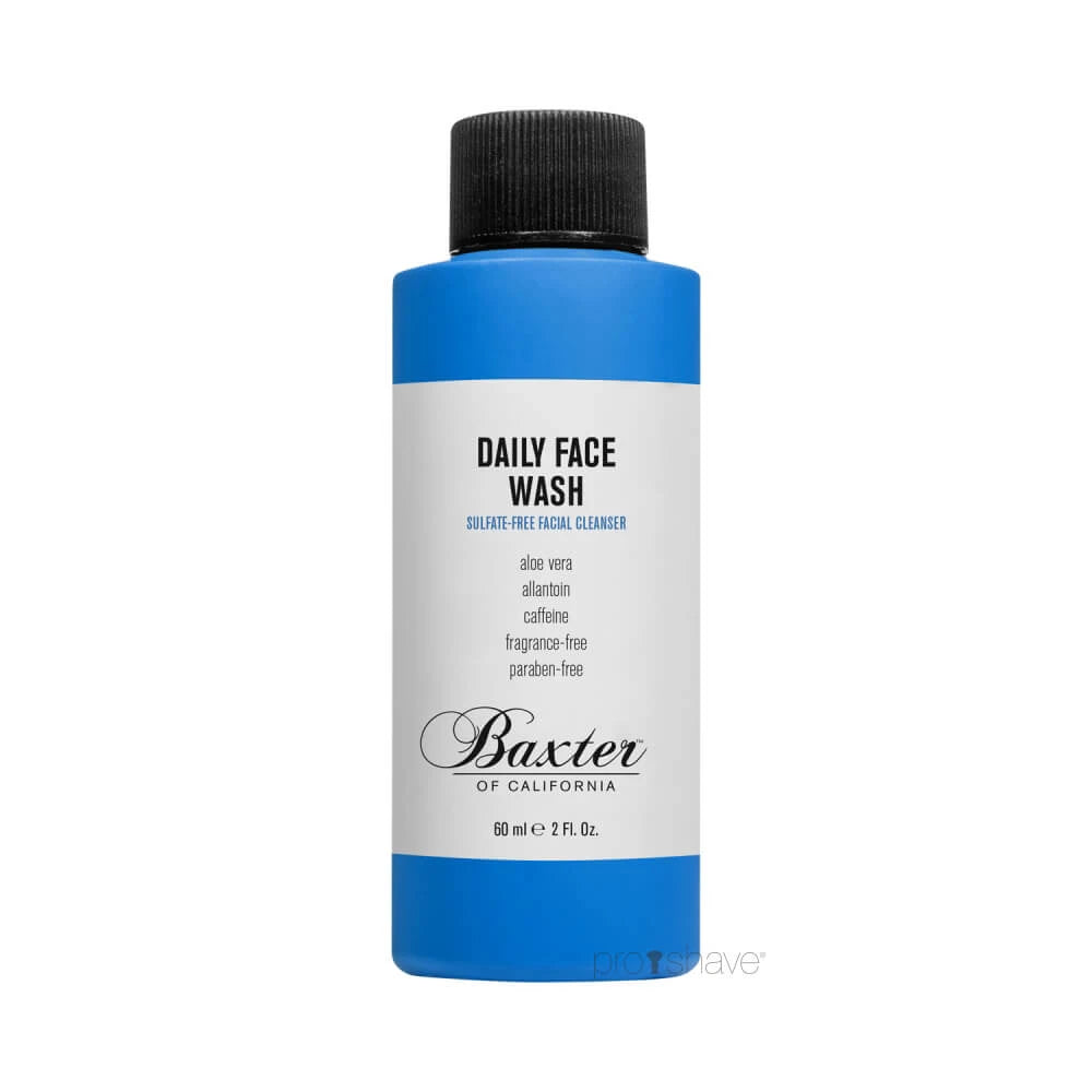 Baxter Of California Daily Face Wash  Rejsestørrelse  60 Ml