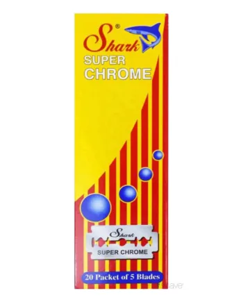 Shark Super Chrome De Barberblade  1 Stang  20x5 Stk   100 Stk