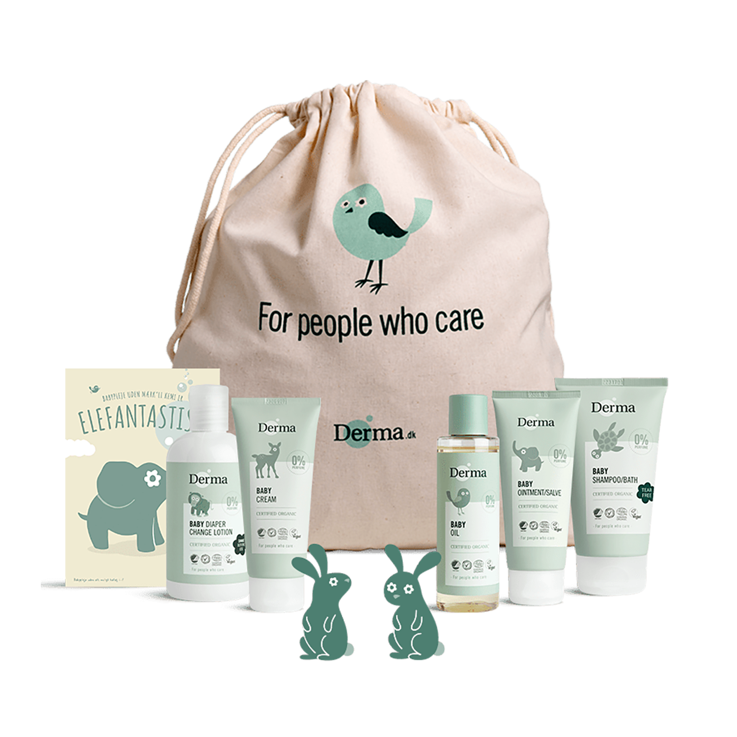 Derma Eco Babystartpakke   øko Pleje Til Baby
