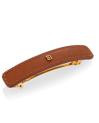 Balmain Riviera Barrette Cognac Large