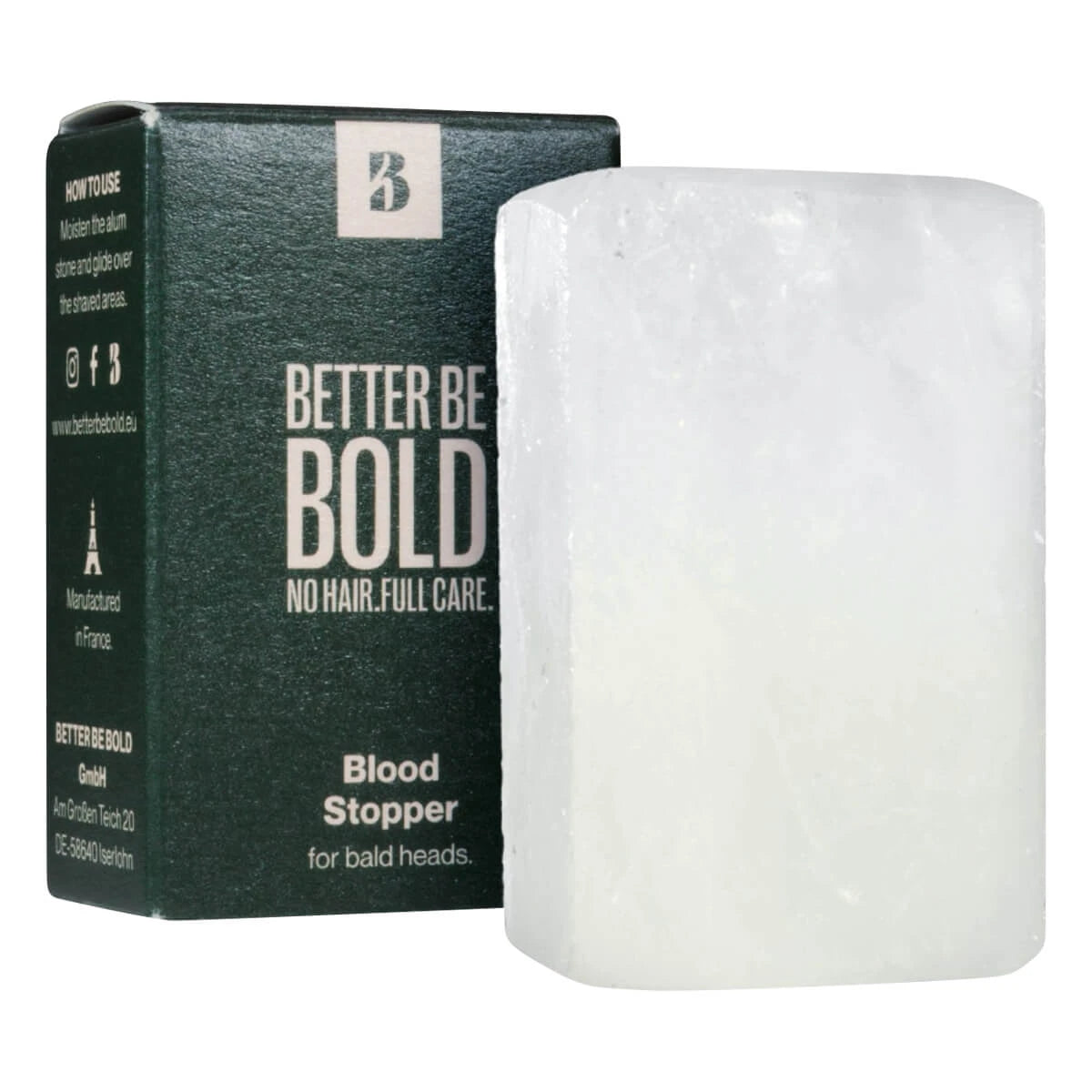 Better Be Bold Alum Blok  Blood Stopper  75 Gr