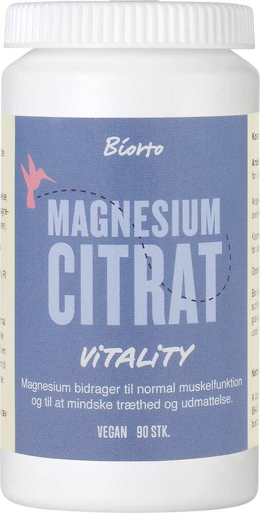 Biorto Magnesium Citrat Vitality  90kap