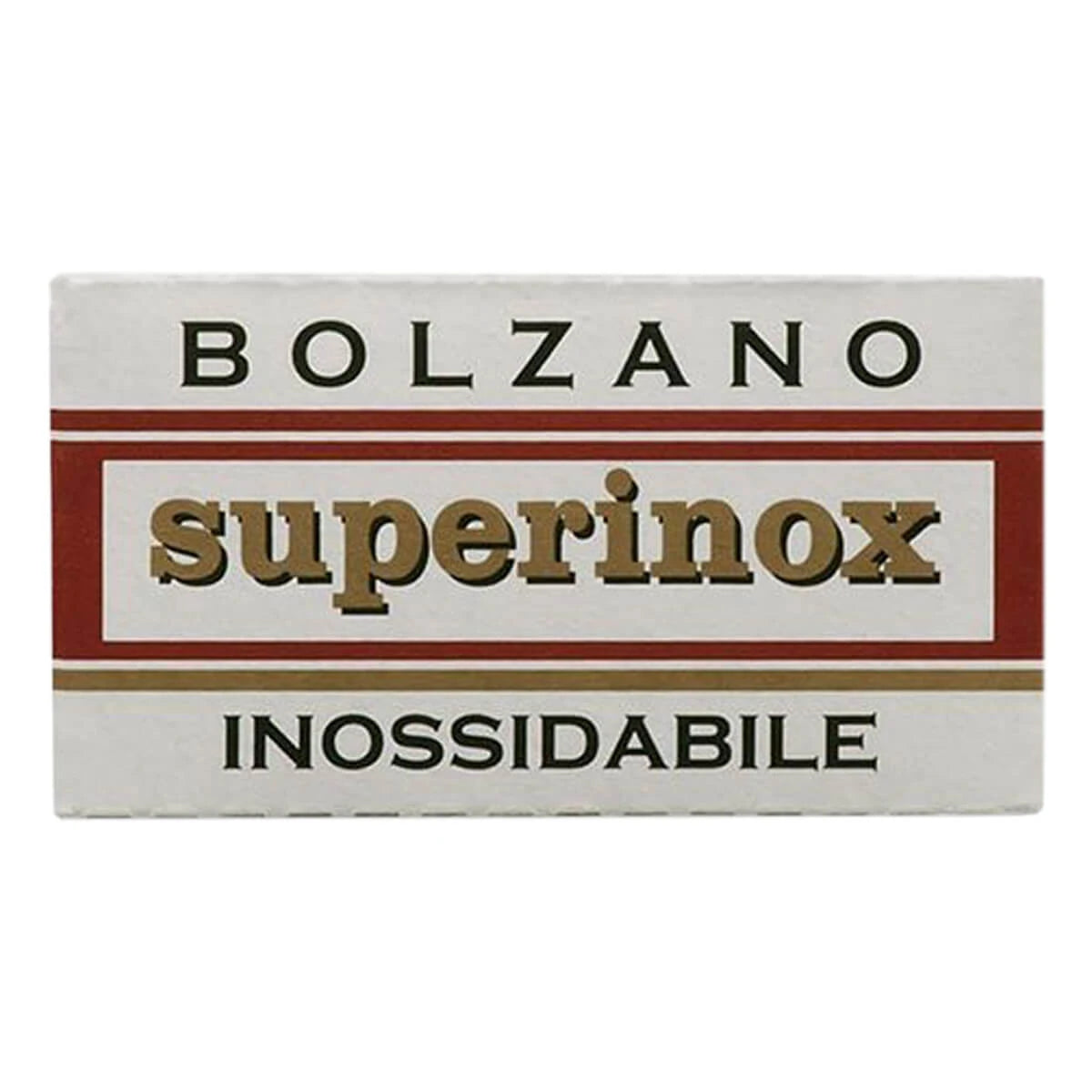 Bolzano Superinox De Barberblade  2x5 Stk   10 Stk