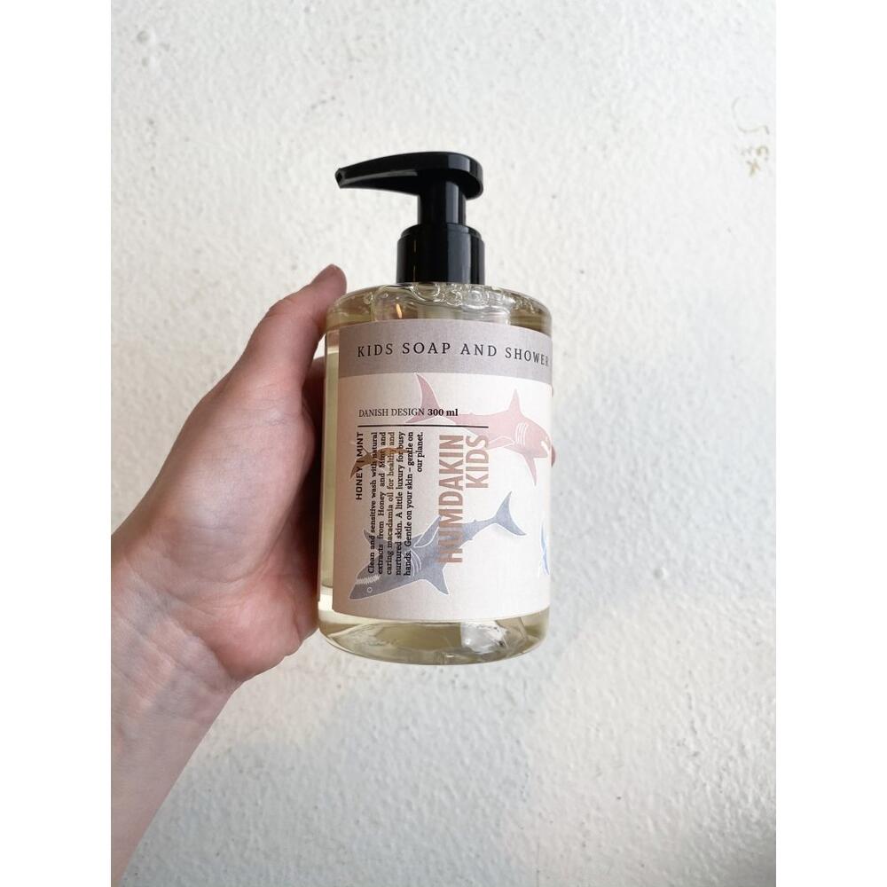 Humdakin Børnesæbe 3 I 1 Vilde Dyr Honning Og Mynte  300ml
