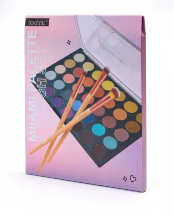 Technic Makeup Miami Palette   Brush Set