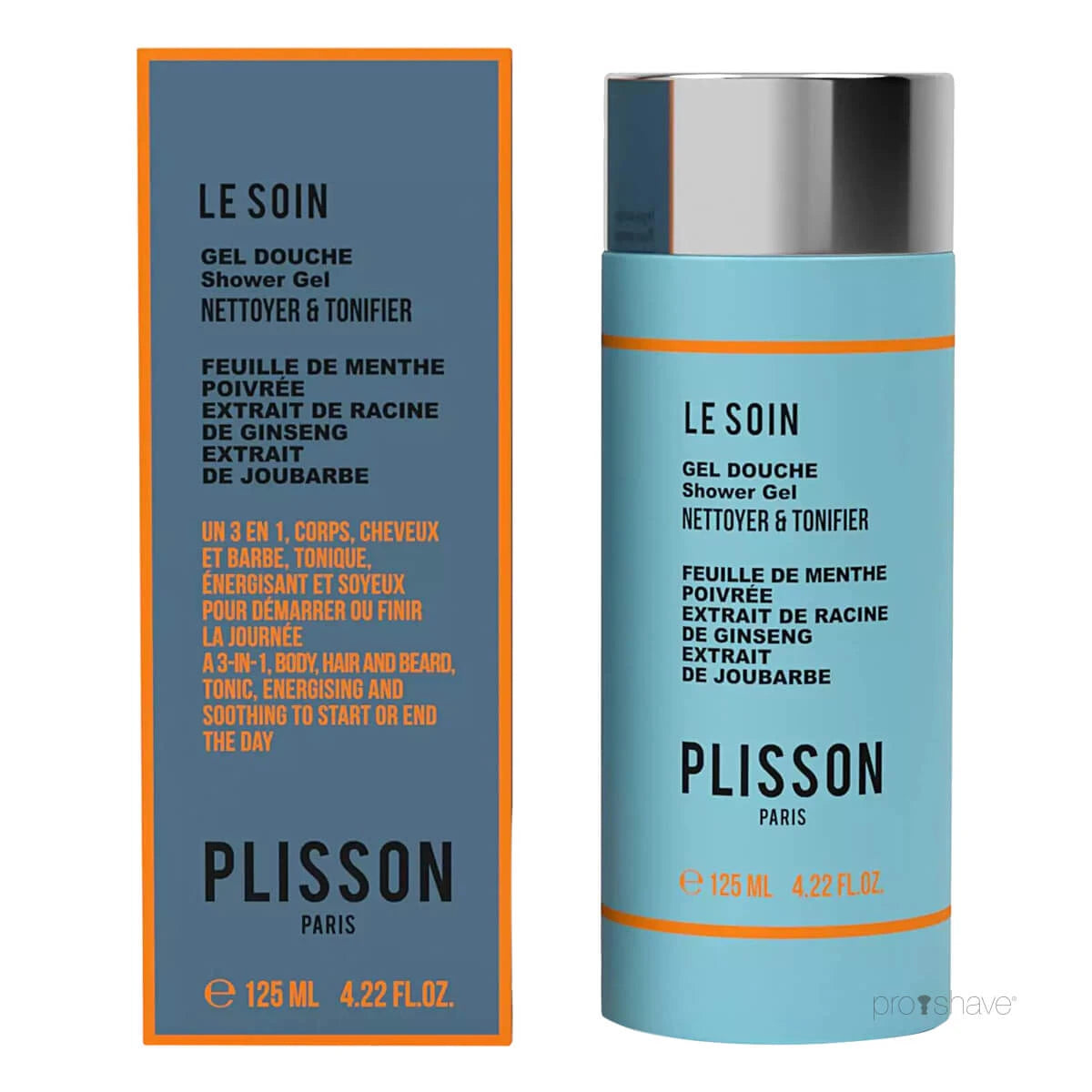 Plisson 1808 3 In 1 Shower Gel 125 Ml