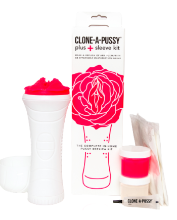 Clone A Pussy Plus  Sleeve Kit  Hot Pink