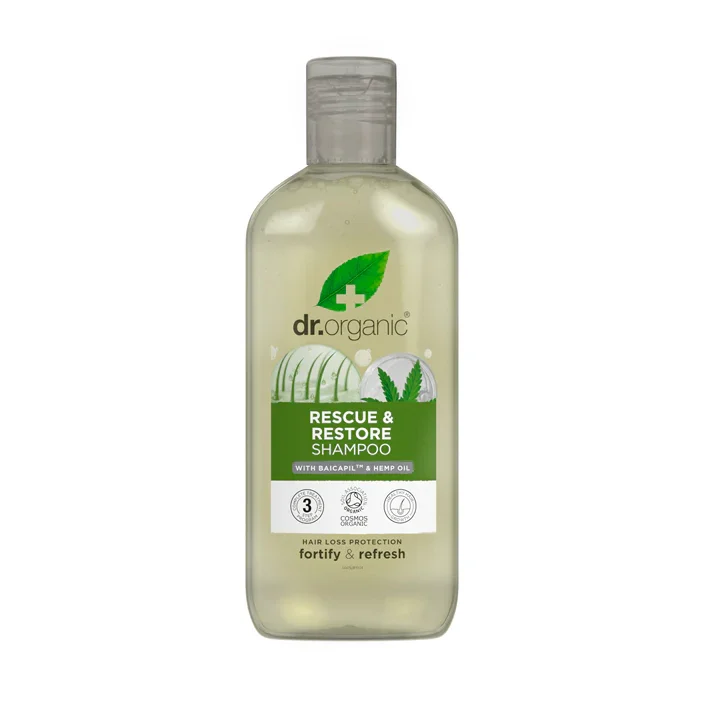 Dr  Organic Hemp Oil Rescue Shampoo   250 Ml