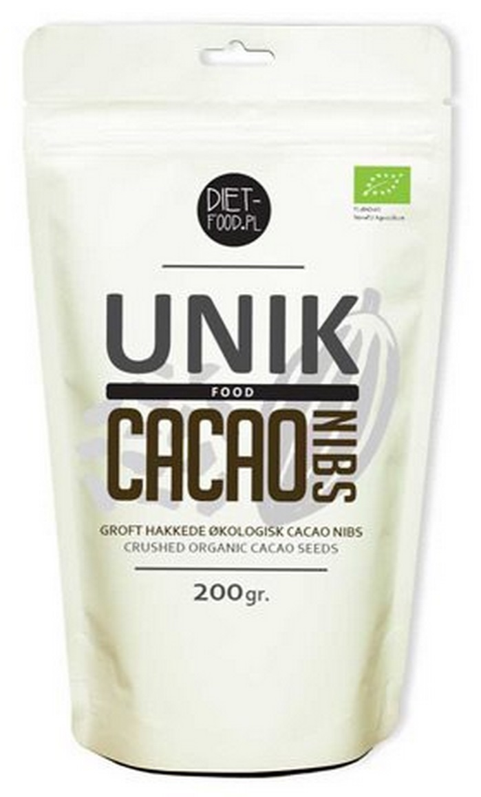 Diet Food Cacao Nibs Grofthakkede ø  200g