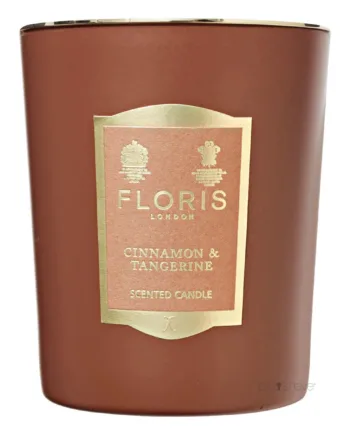 Floris London Kanel   Mandarin Duftlys  175 Gr
