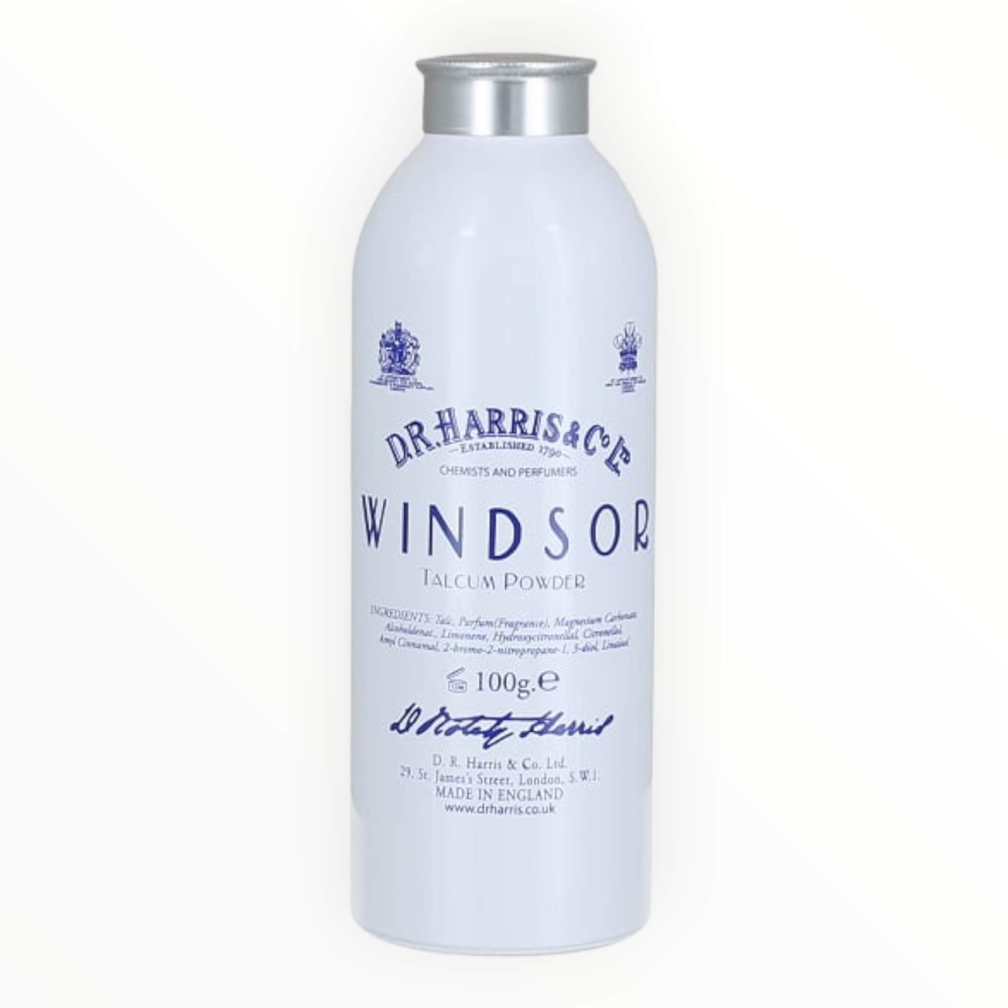 D R  Harris   Co  Ltd Windsor Talcum Powder  100 G