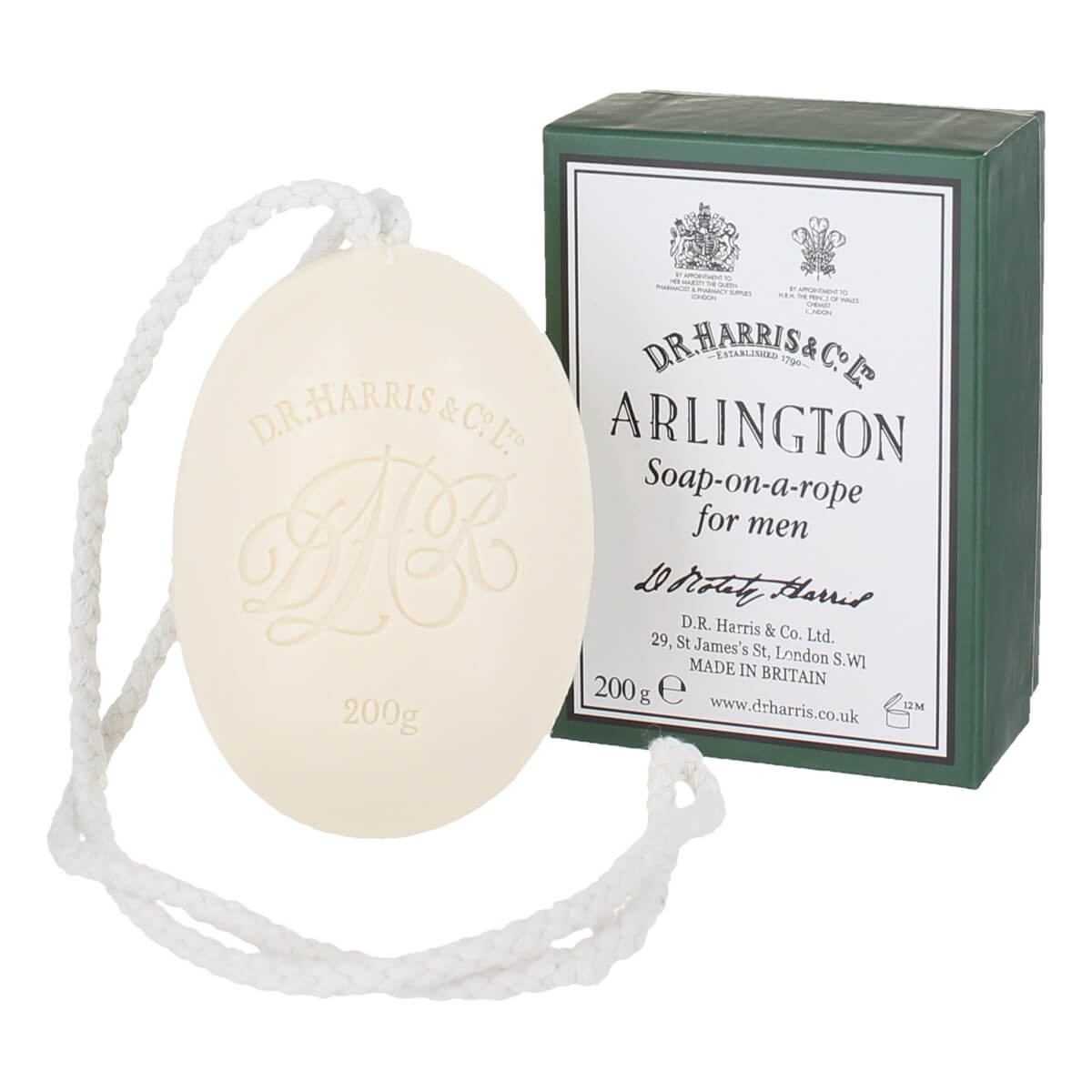 D R Harris Co Ltd Arlington Badesæbe På Snor 200 G