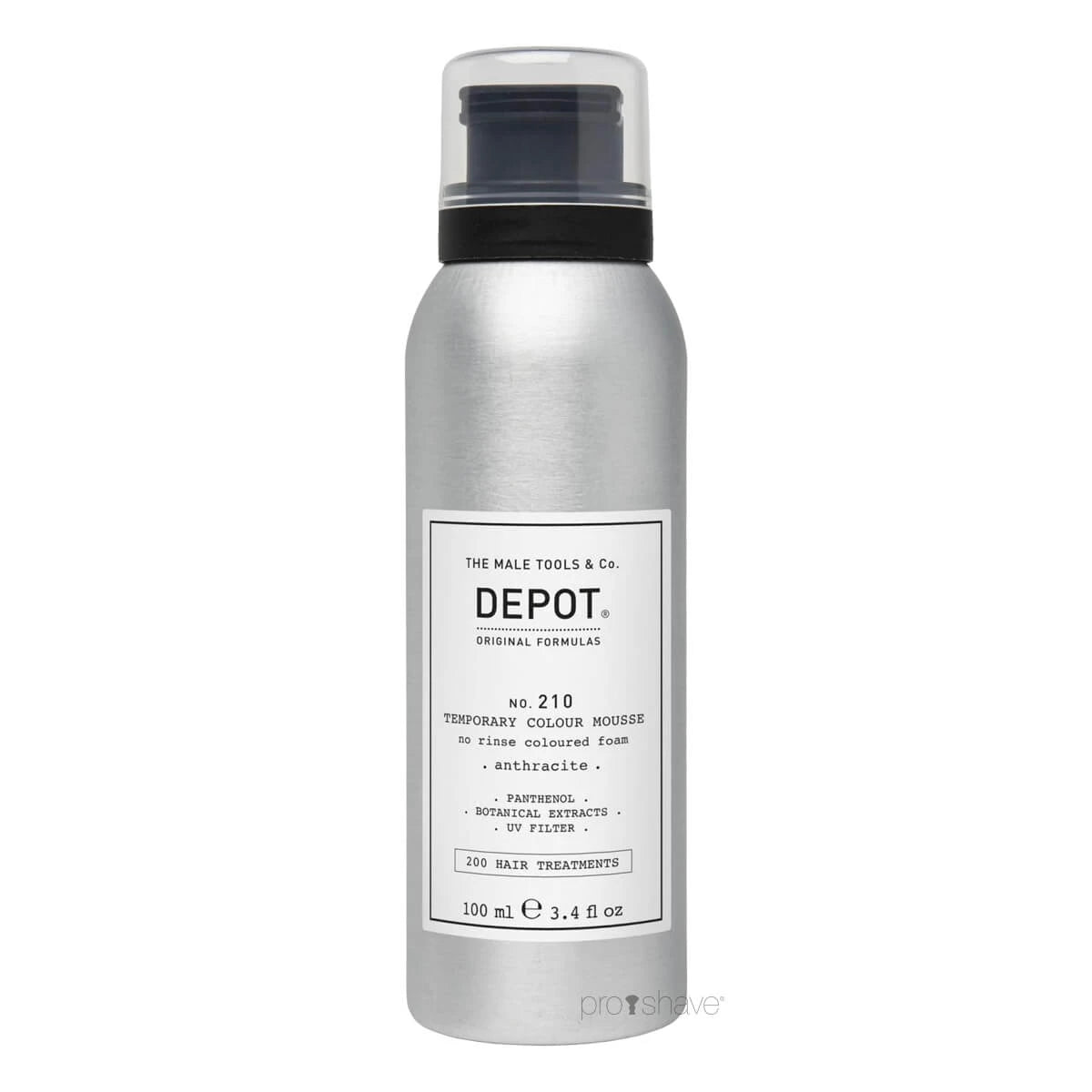 Depot   The Male Tools   Co  Temporary Colour Mousse  No  210  100 Ml