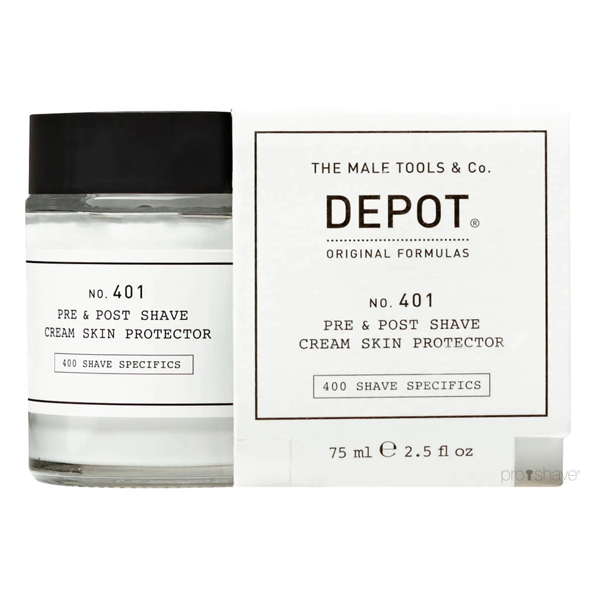Depot   The Male Tools   Co  Pre   Post Shave Cream Skin Protector  No  401  75 Ml