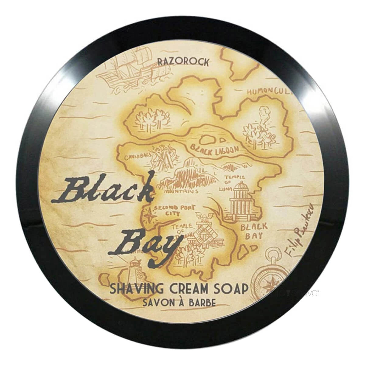 Razorock Black Bay Barbersæbe 150 Ml