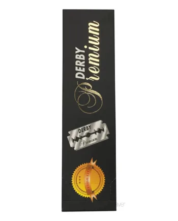 Derby Black Premium De Barberblade  1 Stang  20x5 Stk   100 Stk