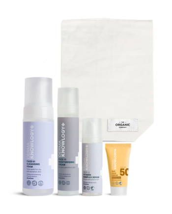 Dermaknowlogy Hudplejesæt Til Tør Hud I Ansigtet