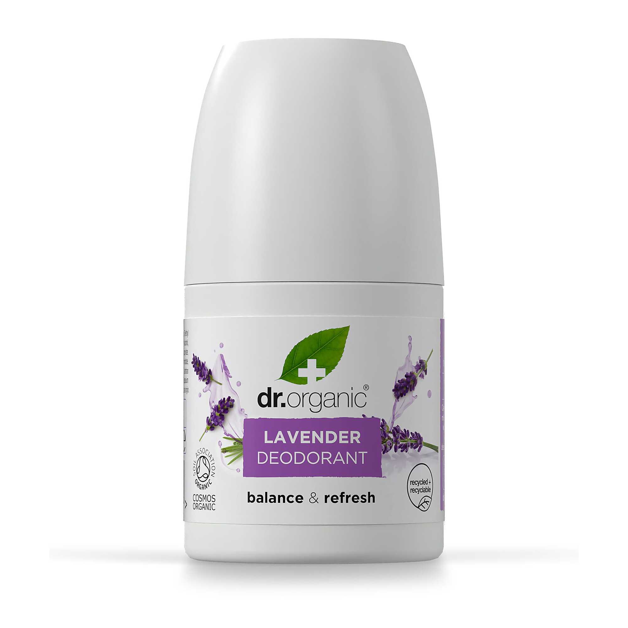 Dr  Organic Deo Roll On Lavender   50 Ml