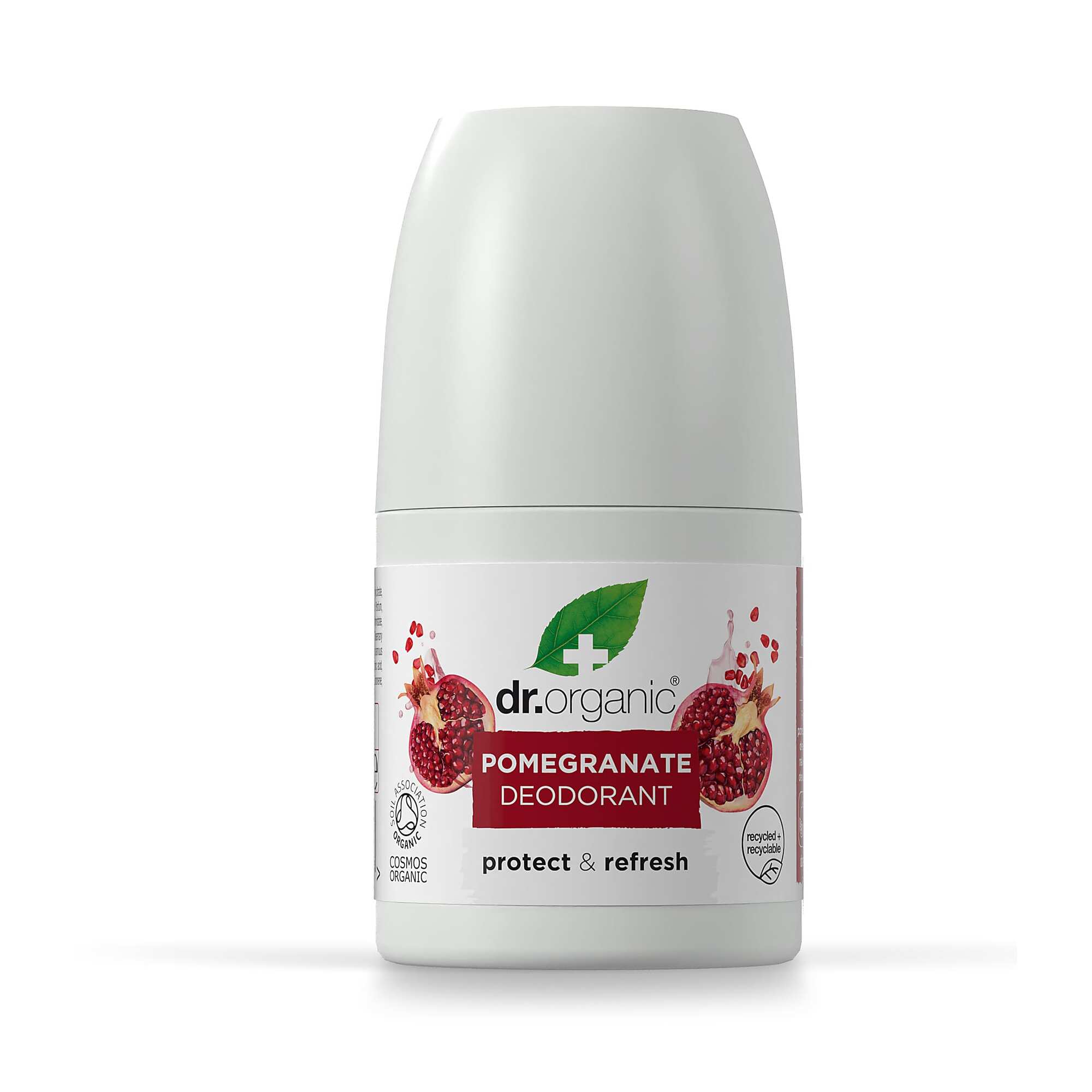 Dr  Organic Deo Roll On Pomegranate   50 Ml