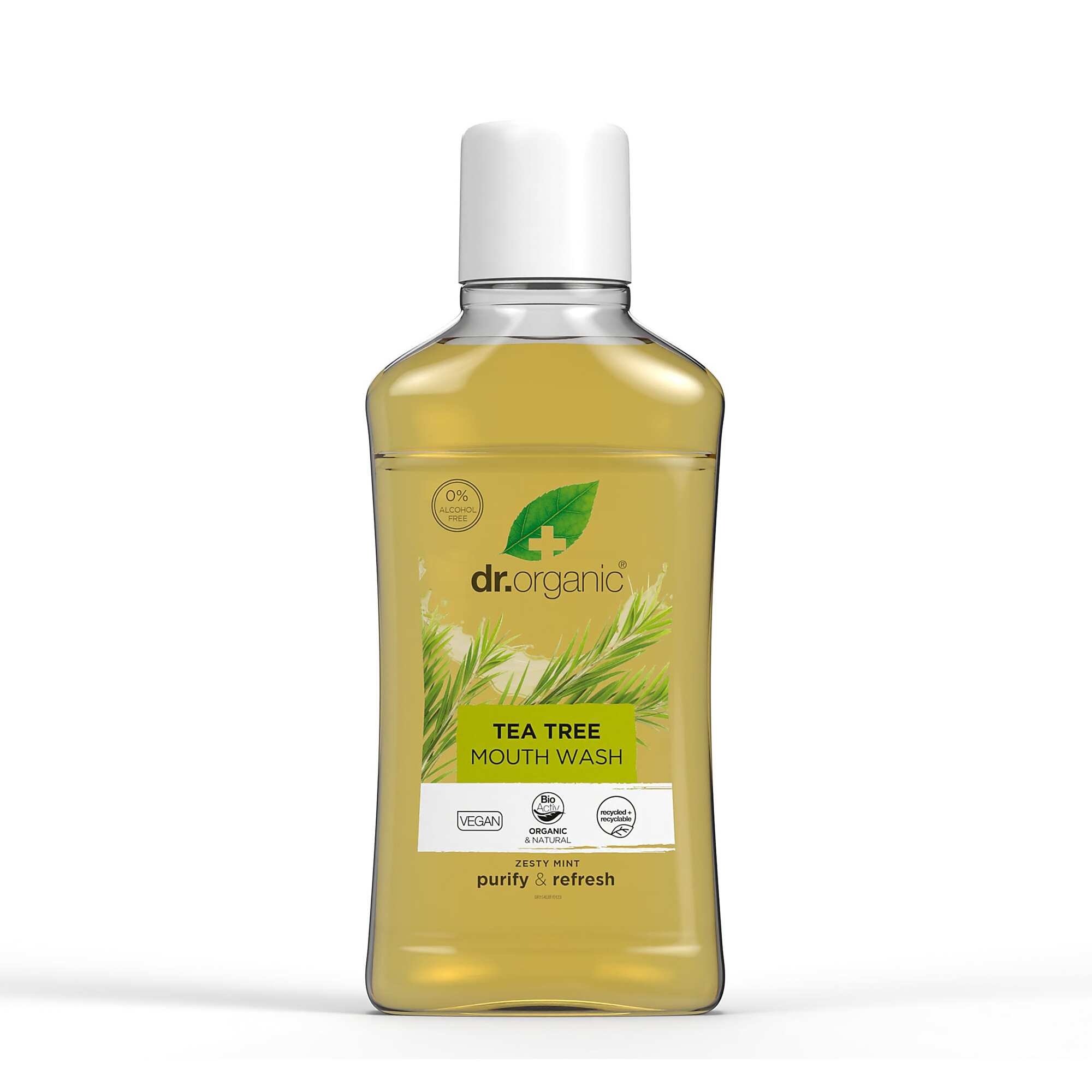 Dr  Organic Mundskyl Tea Tree   500 Ml