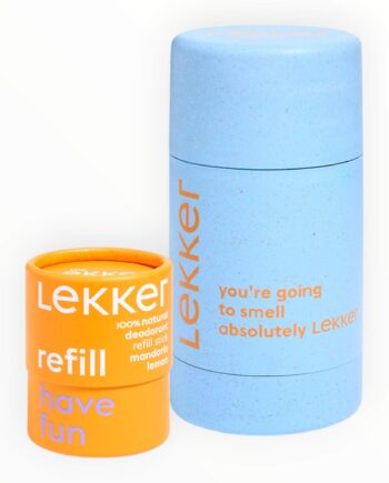 The Lekker Company Deodorant Stick  Refill Starter Set  Have Fun