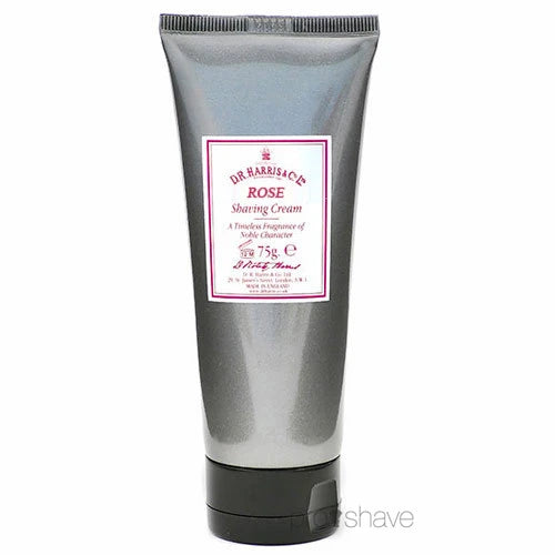 D R  Harris   Co  Ltd Rose Barbercreme På Tube  75 Gr