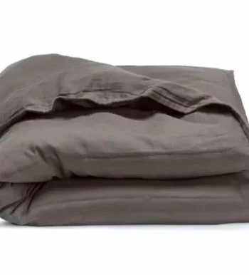 Cocoon Dynebetræk Til Barnevognsdyne   65x80  Beluga Brown