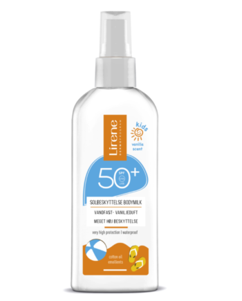Lirene Solbeskyttende Kropslotion For Børn     Spf50 Spray  150ml