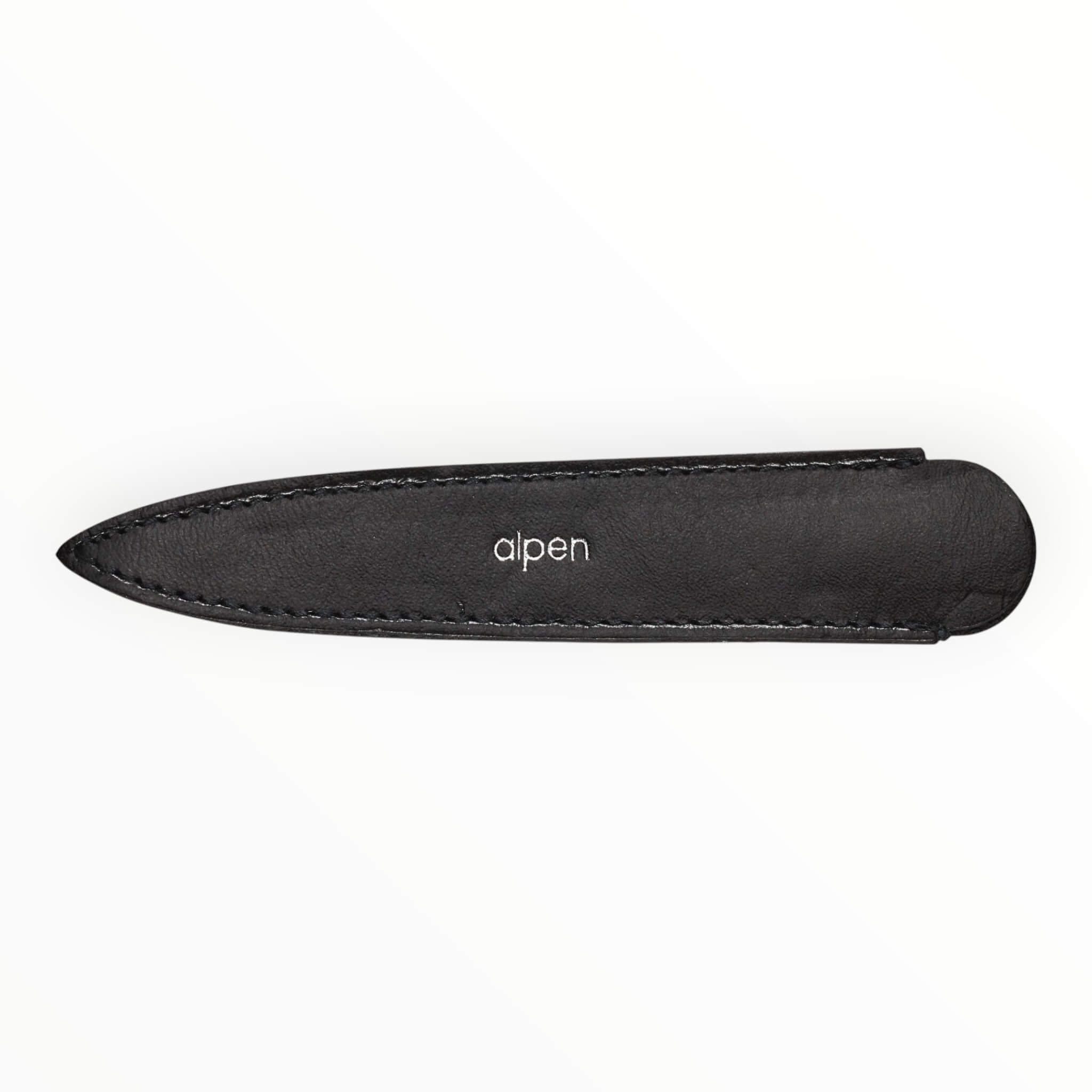 Alpen Etui Til Saks  Læder  8 Cm