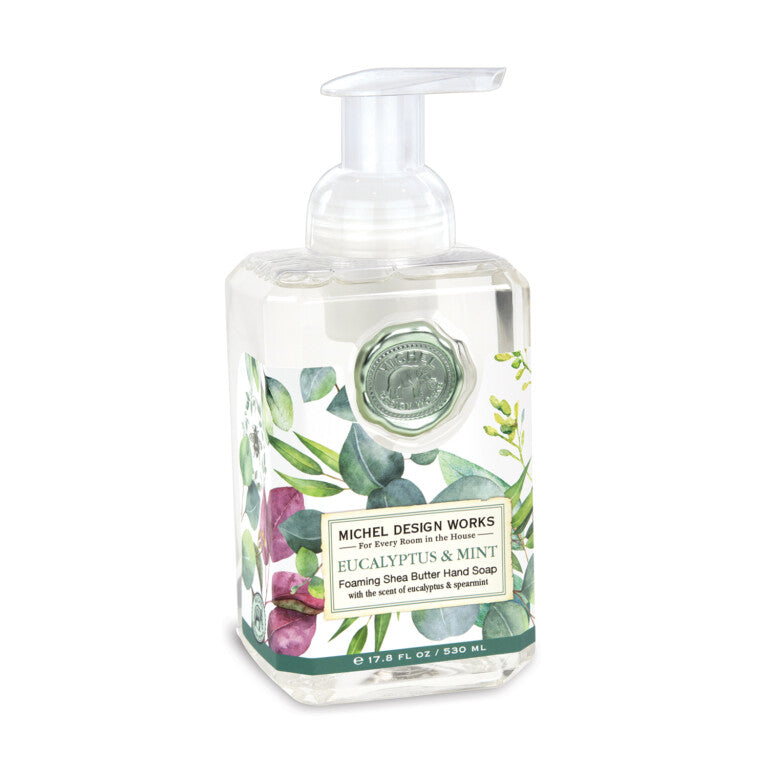 Michel Design Skumhåndsæbe Eucalyptus   Mint 530 Ml