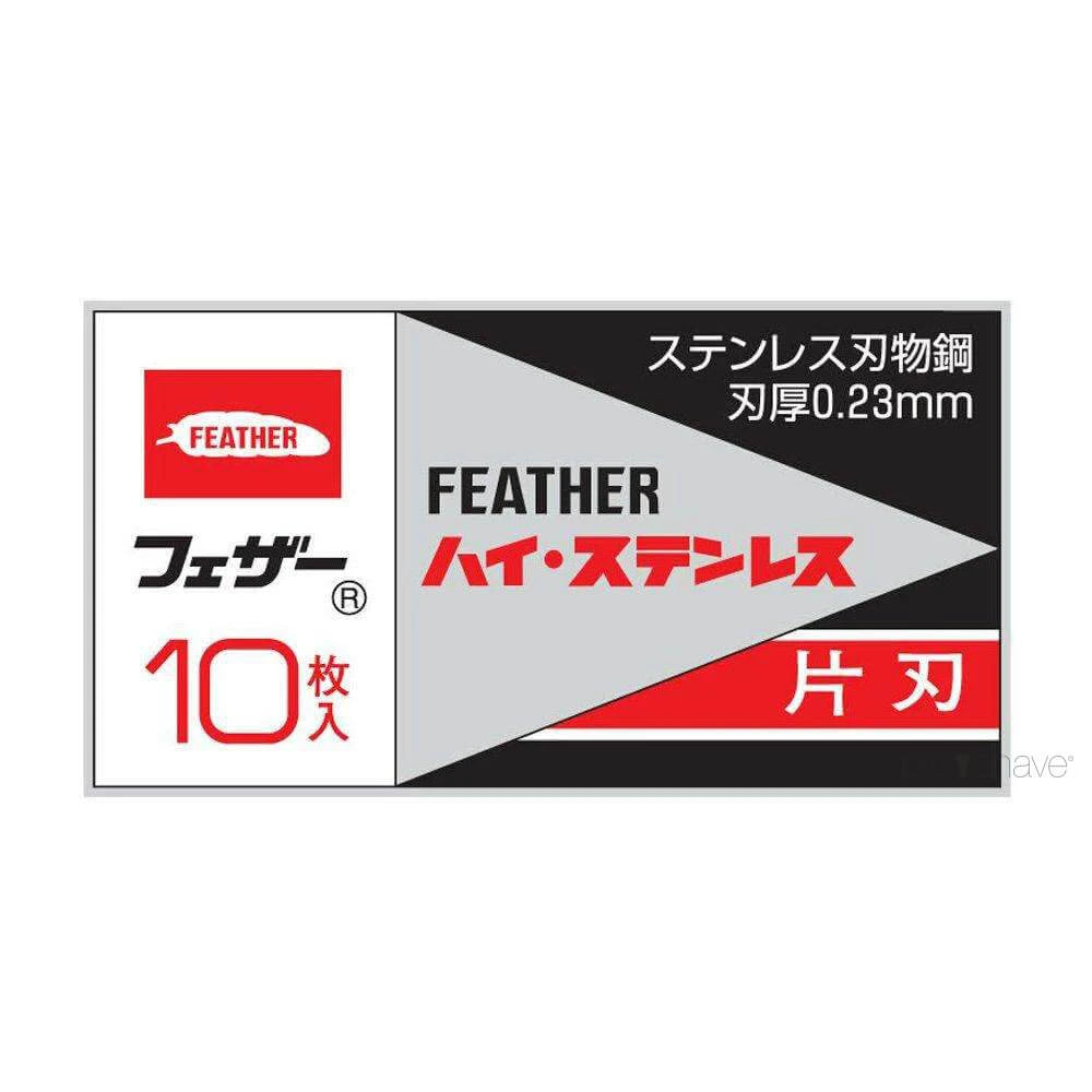 Feather Fhs 10 Single Edge Barberblade  Spineless  10 Stk