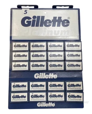 Gillette Platinum De Barberblade  1 Stang  20x5 Stk   100 Stk