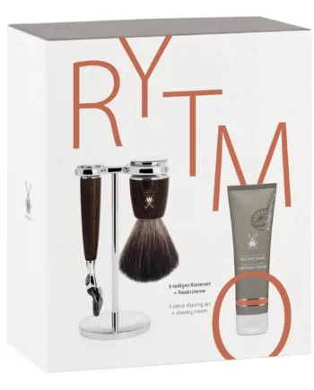M? Hle Shaving Gaveæske Med Barbersæt Og Barbercreme  Rytmo