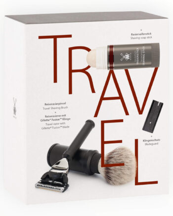 M? Hle Shaving Gaveæske Med Rejsebørste  Rejseskraber Og Shave Stick  Travel