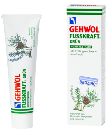 Gehwol Fusskraft Pleje Creme  125 Ml  Fusskraft Grøn