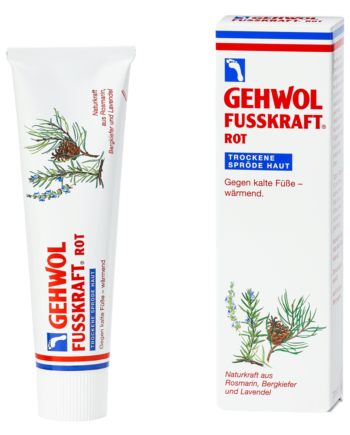 Gehwol Fusskraft Varme Creme  125 Ml  Fusskraft Rød