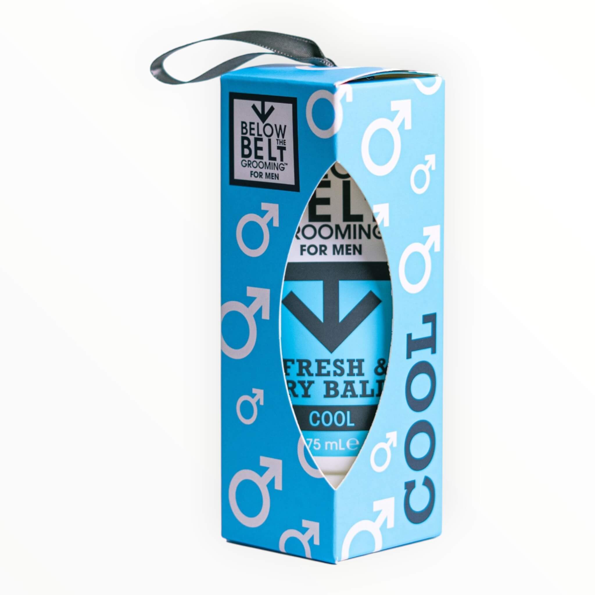 Below The Belt Gift Set   Fresh   Dry Balls  Cool  75 Ml