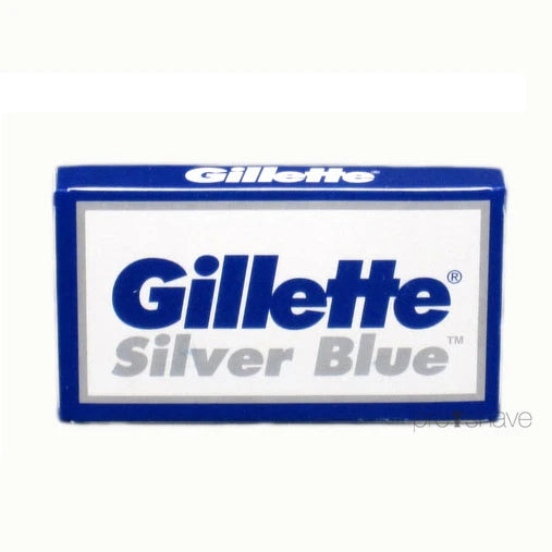 Gillette Silver Blue Razor De Barberblade  2x5 Stk   10 Stk