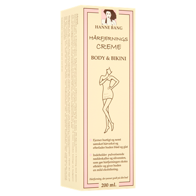Hanne Bang Hårfjerningscreme Body   Bikini  200ml