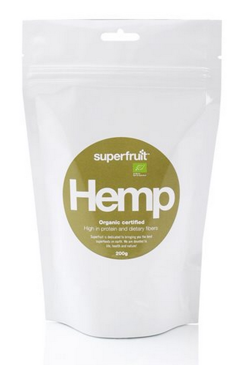 Hampe Frø Afskallede  Hemp Seed  ø Superfruit  200g