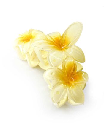 Blomster Hårklemme   Pineapple Stor