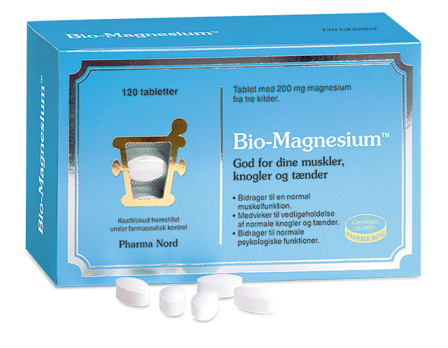 Bio Magnesium   120 Tabletter