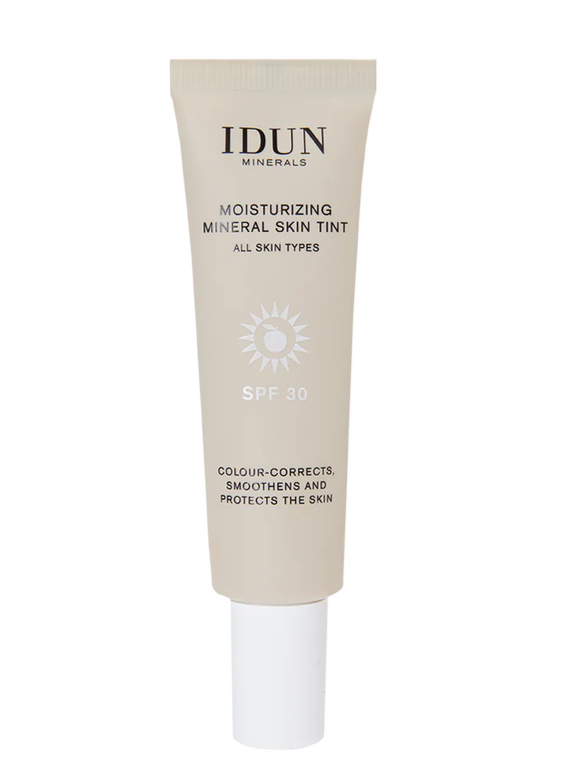 Idun Minerals Moisturizing Mineral Skin Tint Spf30   Quot Långholmen Quot  Light Medium Neutral  27ml